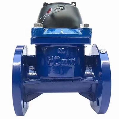 China Water Measurement Professional Made Agriculture Water Meter Cast Iron Horizontal Prepaid Agriculture Water Meter for sale