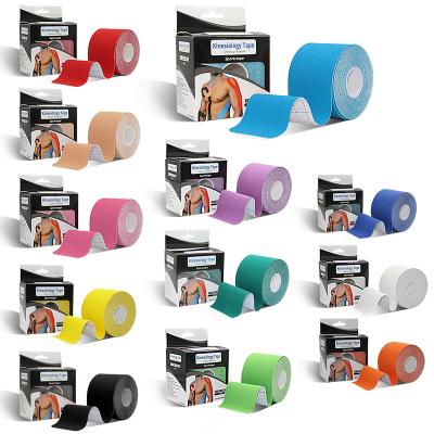 China Wholesale Multicolor Waterproof Kinesiology Sports Tape Waterproof Kinesiology Tape Muscle Tape for sale