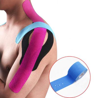 China Custom Multicolor Sports Waterproof Tape Custom Kinesiology Sample Support Muscle Support Tape for sale