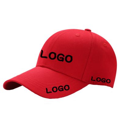 China COMMON Cotton Adjustable Hats White Custom Embroidery Solid Color 3D Baseball Cap for sale