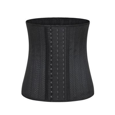 China New Custom Logo Fitness Latex 25bones Waist Trainer Seamless Printing Slimmer Shaper for sale