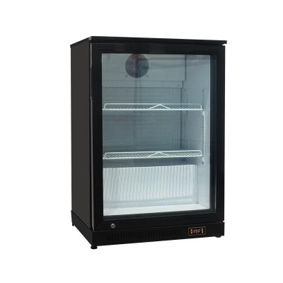 China Single-temperature made of high quality materials fan cooling beer display fridge for sale