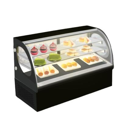 China Single-temperature mini bakery case cake pastry refrigerator display cabinet drawer fridg counter top cake display case for sale