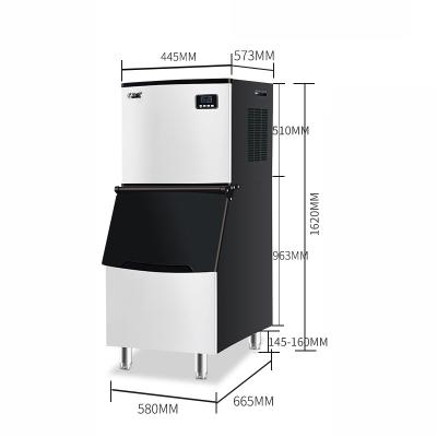 China High Performance Restaurant/Supermarket/Shop/Coffee Milk Tea High Performance Multi-Door Restaurant Black Ice Maker Machine for sale