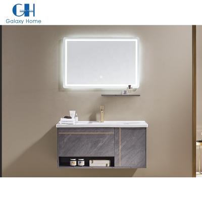 China Modern Wall Mounted Bathroom Cabinets Model WV02226 Hotel Bathroom Cabinet Vanity With Mirror for sale