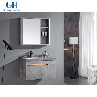 China WV05411-10 Durable Waterproof Stainless Steel Wash Basin Bathroom Cabinet for sale