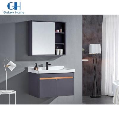 China Factory wholesale durable stainless steel commercial waterproof bathroom cabinet with led light for sale