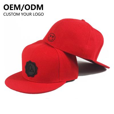 China 5 Panel Mesh Snap Back Hat Flat Bill Brim Custom Embroidery Patch Logo Gorras Trucker Snapback Cap High Quality OEM Wholesale COMMON for sale