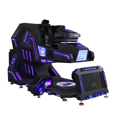 China 2020 newest metal frame factory wholesale metal frame game car 9d vr motorcycle racing simulator or spin terminator for amusement park supplies for sale