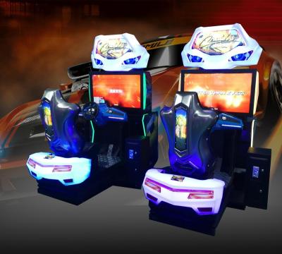 China Hardware+Acrylic Hardware+Acrylic 4D Dynamic Racing Coin Operated Arcade Game For Entertainment Centers Simulator for sale