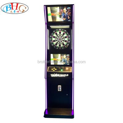 China 2021 Newest High Quality Luxury Metal Frame Coin Operated Darts Rolling Machine For Shopping Mall/Family/Training Hall for sale