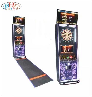 China 2021 Metal Frame New Arrival Metal Frame Game Trick Coin Operated Soft Target Dart Machine Online For Amusement Bar And Center for sale