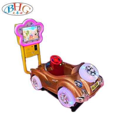 China 2021 Metal+acrylic+plastic Victory Money Funny Fun Coin Operated Kids Ride On Children Game Machine Car for sale