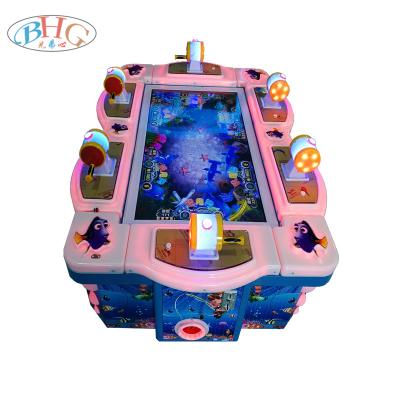 China amusement/theme park/amusement shopping mall/theme park/shopping mall six people electronic game electric fishing machine for sale for sale