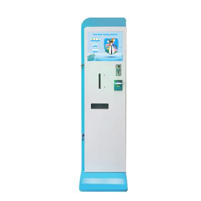 China Shopping mall/hospital/cinema/hospital face masks contactless single face working ticket accecpted smart vending machine/smart cinema room for sale