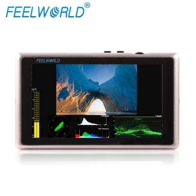 China Full HD IPS 1920x1080 5.5 inch HDMI 3G-SDI Waveform Histogram Field Monitor Dslr Camera Installation G55 for sale