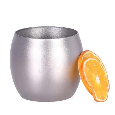 China 100ml Sustainable Double Wall Titanium Drinkware Set Tea Coffee Wine Mug Mugs For Outdoor Travel Camping for sale