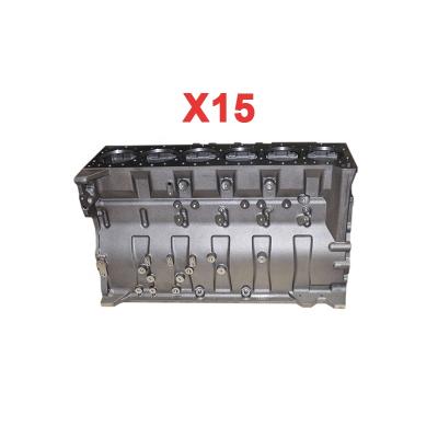 China Engine Spare Parts Cylinder Block For X15 Diesel Engine for sale