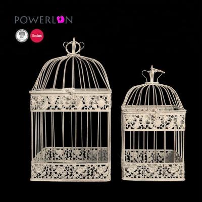 China Breathable Antique Cheap Decorative Bird Cages for sale