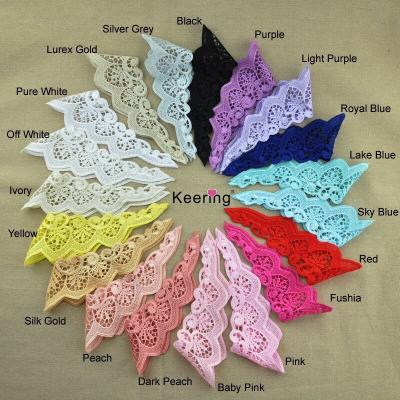 China Different colors of new design water soluble angel wings for baby's clothes WLSA-099 for sale