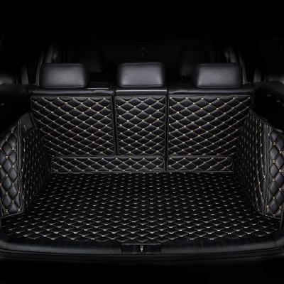 China High Quality Original Custom Sports Car Mats All Weather Anti Slip 3D Leather Car Trunk Mats for sale