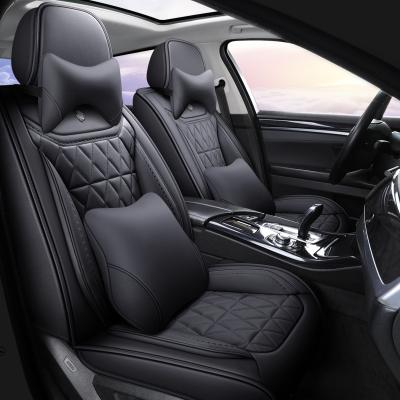 China Hot Inclusive Leather Sports PU Full Set Car Seat Covers Can Be Customized Cover For Car Seat for sale