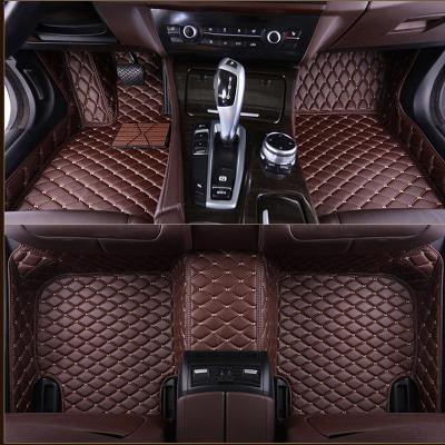 China Luxury Custom Wholesale Waterproof 3d 5d Carpet Car Floor Auto Mat for sale