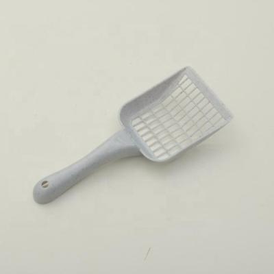 China Durable High Quality Plastic Shovel Easy To Clean Extended Handle Cat Litter Scoop for sale