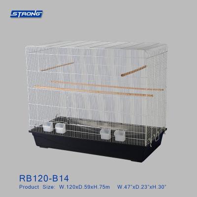 China Durable Durable Foldable Metal Square Bird Aviary Parrot Cage For Sale RB120-B14 for sale