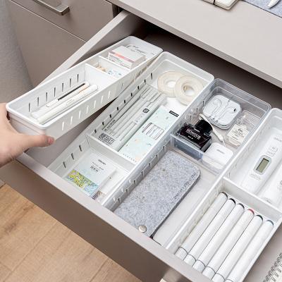 China Viable In Stock Storage Of Miscellaneous Material Household Items PP Storage Containers Compartmented Sorting Organizer for sale