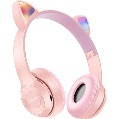 China Over-Ear Factory Wholesale Stereo Headphones P47M With Mic Cat Headphones Super Gaming PC Game Headphones for sale