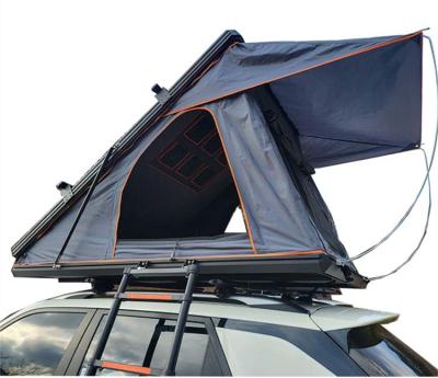 China Manufacturer Wholesale Winter Insulation Cotton Car Triangle Roof Quick Opening Top Tent for sale