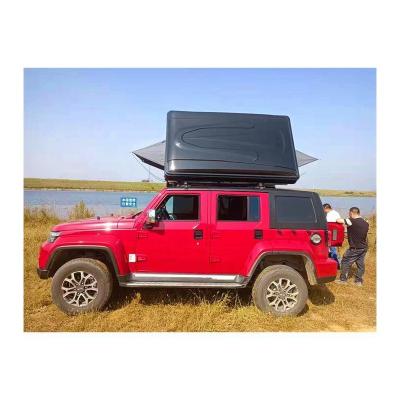 China Renown Global 4 Person Extended Type 4 Person ABS Shell Car Roof Tent Top Hard Season for sale