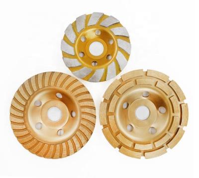 China 4 Inch Turbo Cup Diamond Wheels Concrete Diamond Grinding Cup Abrasive Deburring Wheel Disc For Angle Grinder for sale