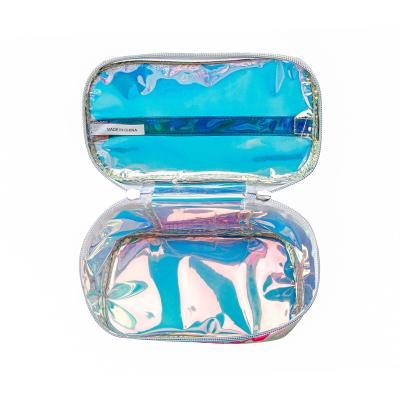 China Transparent and Visible Custom Frosted Storage Set Waterproof Portable Transparent TPU Makeup Pouch Travel Wash Organizer Toiletry Cosmetic Bag for sale