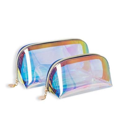 China Best Selling Transparent Clear PVC Organizer Storage Bag Travel Toiletry Cosmetic Pouch Cosmetic Pouch For Women for sale