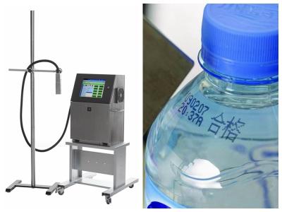 China Black red yellow blue white color Glass / Plastic Bottle / Metal / Medicine Box Industrial Inkjet Coding Printer for sale