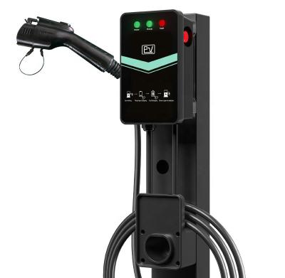 China APP Control Wholesale EV Charger Type 1 Plug EVSE Portable Electric Vehicle Charging EV Charging Station (Plug and Play Version) for sale