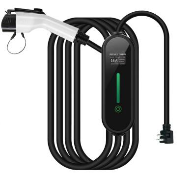 China APP Control Household EV Charger OEM 3.5kw ODM Portable AC EV Charger Type 1 Electric Vehicle American Standard Charger for sale