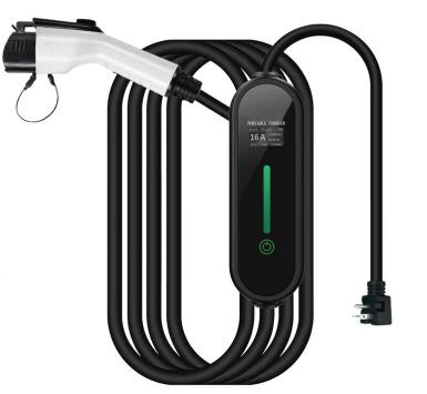 China APP control OEM 3.5kw EV charger American standard ODM AC EV charger type 1 portable electric vehicle EV charger for sale