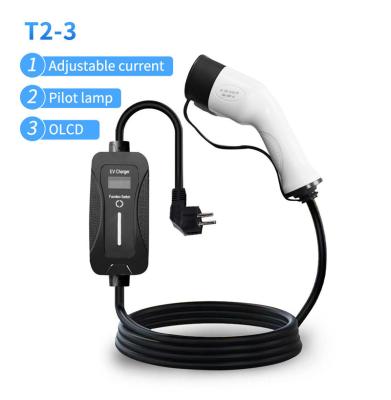 China APP Control Household EV Charger Wallbox OEM 7kw ODM Level 2 250V EV Charger Type - 2 Electric Vehicle EV Charger for sale