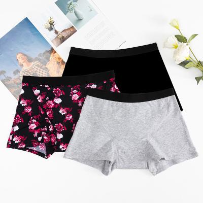 China Wholesale Antibacterial Super Absorbency OEM Top 4 Layers Cotton Leak Proof Physlogical Boxer Boy Short Period Absorbent Panties for sale