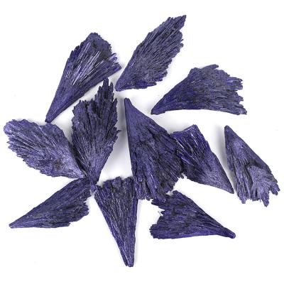 China Europe Purple Plated Aphrizite Irregular Fan-shaped Black Jet Black Raw Gem Stone Rough Raw Gemstone for sale