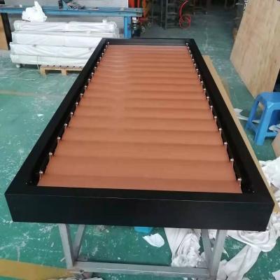 China Contemporary Aluminum Shutter Window in Powder Coating or PVDF Coating in Customized Colors for sale