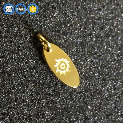 China FASHIONABLE Multiple Color Bracelet Pendant Custom Brand Engraved Jewelry Tag for sale