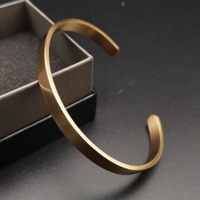 China Hottest Selling Customized Adjustable Bangle Bracelet Stainless Steel Plain Single Cuff Bangle Width FASHIONABLE Blanks 4-8mm for sale