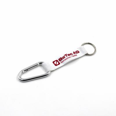 China Advertising Lanyard Manufacture Cheap Short Lanyard Key Chain Strap, Carabiner Key Chain Strap for sale