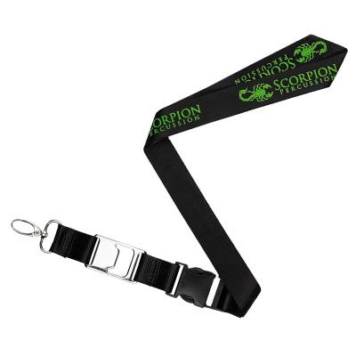 China Advertising Lanyard Manufacture Cheap Nylon Lanyard With Custom Lanyard Id Badge Logo Holder for sale