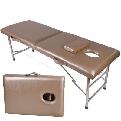 China Modern Professional Standard Portable Massage Bed Folding Beauty Facial Bed for sale