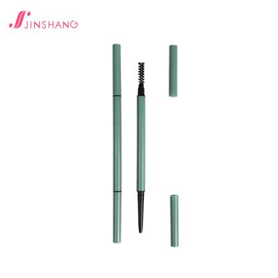 China Cosmetic Economic Custom Design Usage Logo Black Custom Eyebrow Pencil for sale